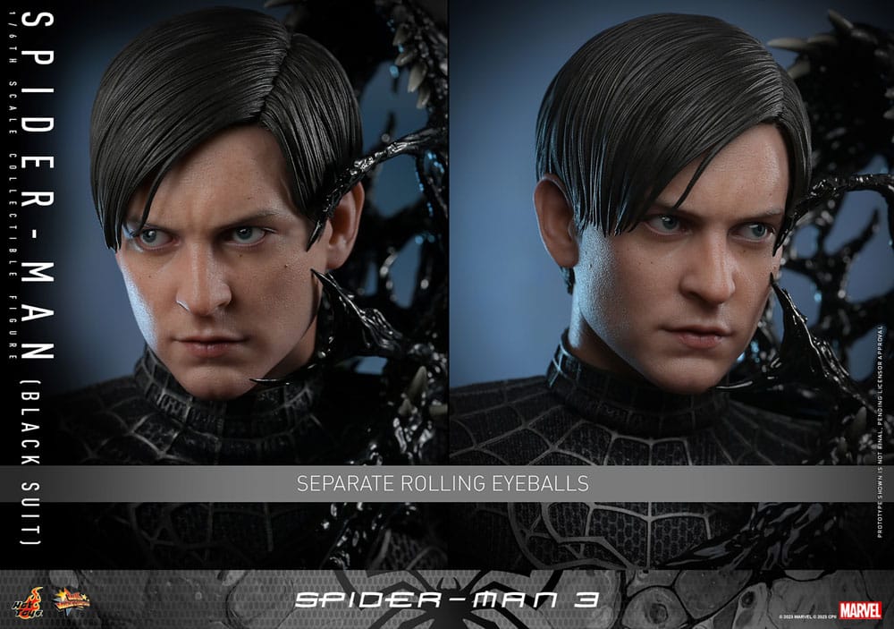 Spider-Man Black Suit Marvel Spider-Man 3 Movie Masterpiece 1/6 Figurka 30 cm - Image 11