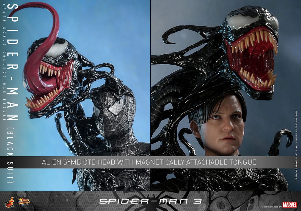 Spider-Man Black Suit Marvel Spider-Man 3 Movie Masterpiece 1/6 Figurka 30 cm - Image 12