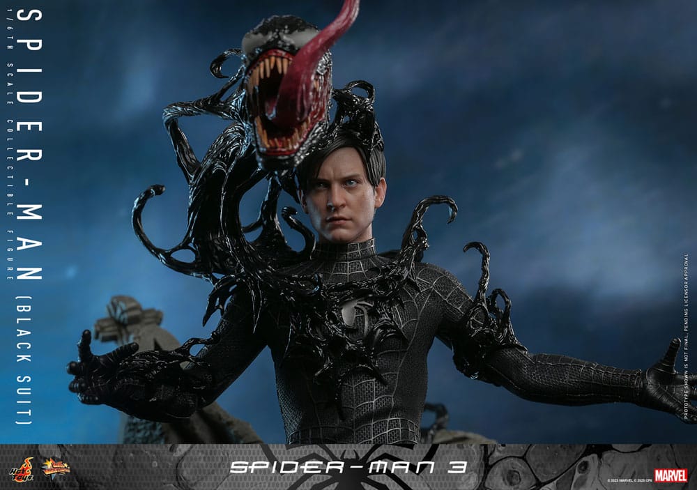 Spider-Man Black Suit Marvel Spider-Man 3 Movie Masterpiece 1/6 Figurka 30 cm - Image 5