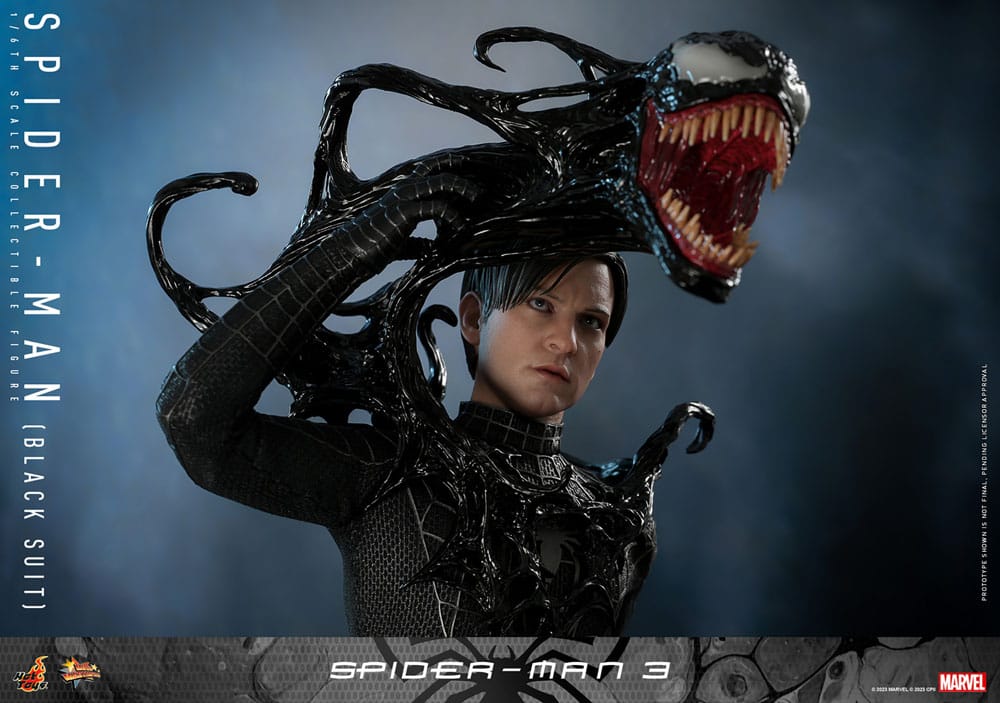 Spider-Man Black Suit Marvel Spider-Man 3 Movie Masterpiece 1/6 Figurka 30 cm - Image 6