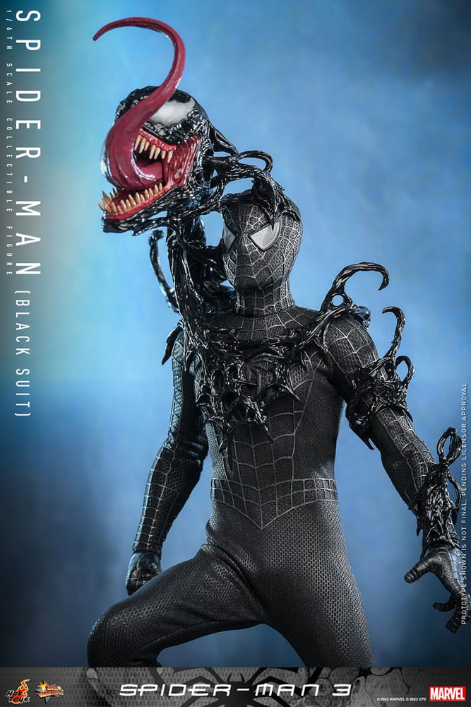 Spider-Man Black Suit Marvel Spider-Man 3 Movie Masterpiece 1/6 Figurka 30 cm - Image 7