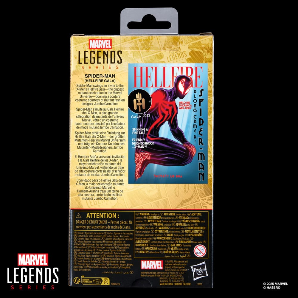 Spider-Man Hellfire Gala The Amazing Spider-Man Marvel Legends Figurka 15 cm - Image 3
