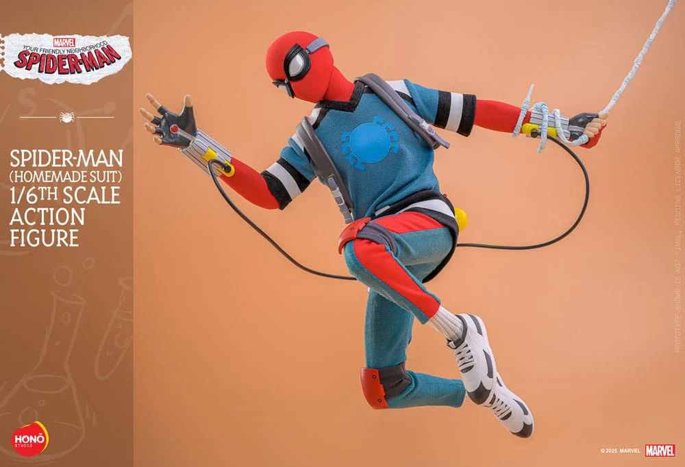 Spider-Man Homemade Suit Your Friendly Neighborhood Spider-Man 1/6 Figurka 29 cm - Image 8
