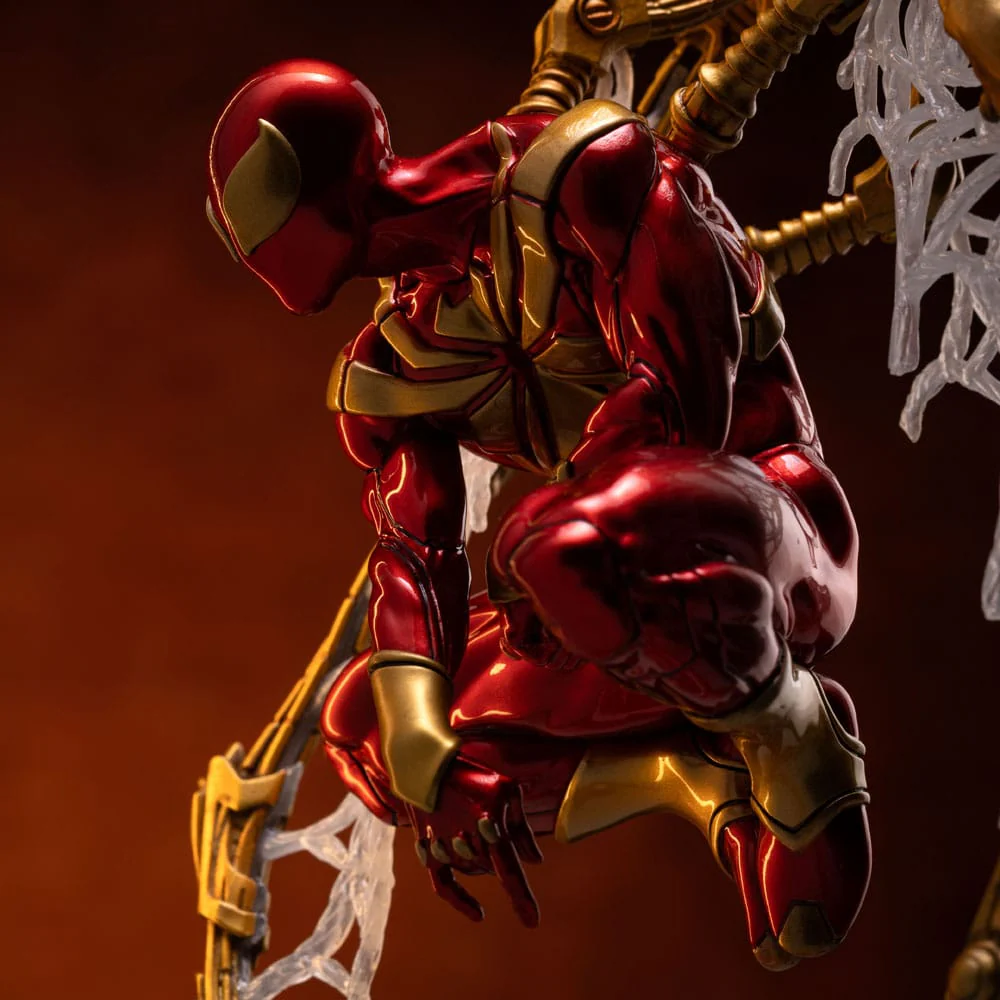 Spider-man Iron Armor Comics Marvel Art Scale Deluxe CCXP Exclusive 2024 1/10 Figurka 24 cm - Image 11