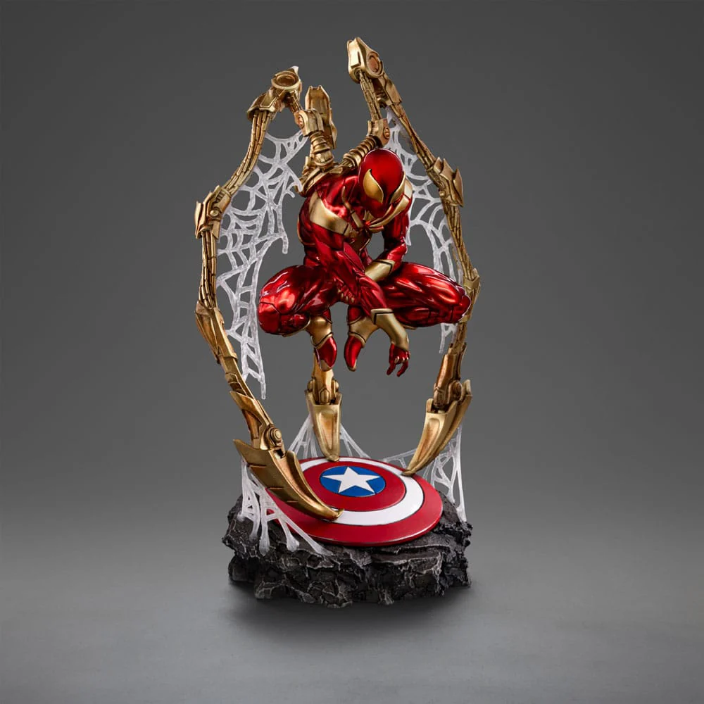 Spider-man Iron Armor Comics Marvel Art Scale Deluxe CCXP Exclusive 2024 1/10 Figurka 24 cm - Image 3