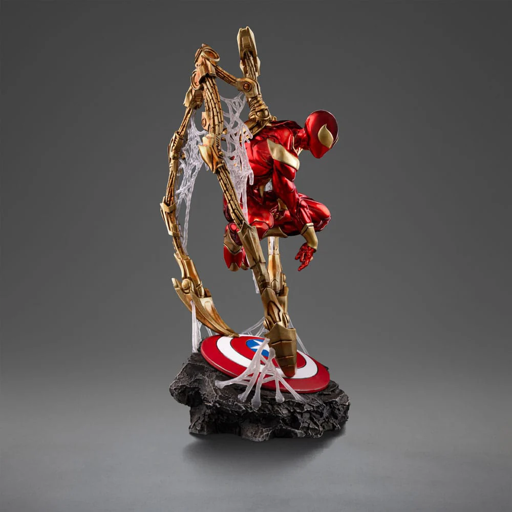 Spider-man Iron Armor Comics Marvel Art Scale Deluxe CCXP Exclusive 2024 1/10 Figurka 24 cm - Image 4