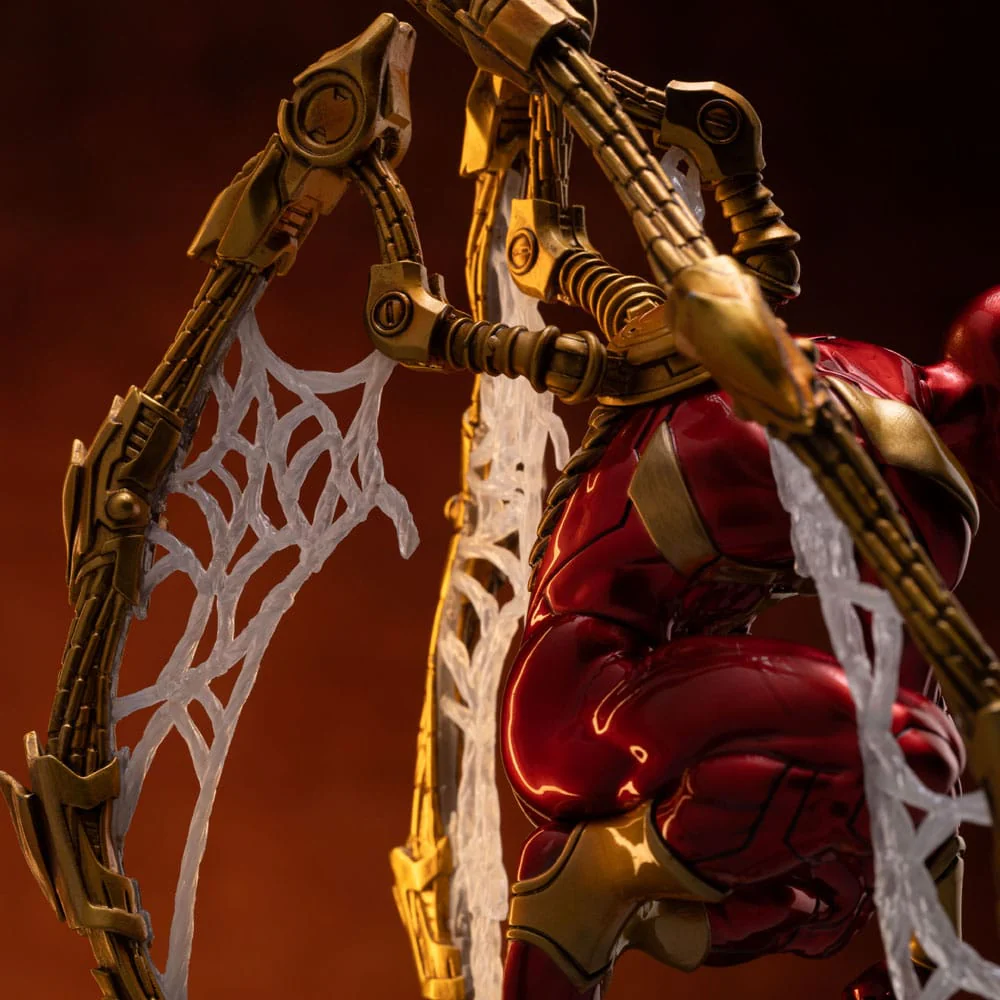 Spider-man Iron Armor Comics Marvel Art Scale Deluxe CCXP Exclusive 2024 1/10 Figurka 24 cm - Image 9