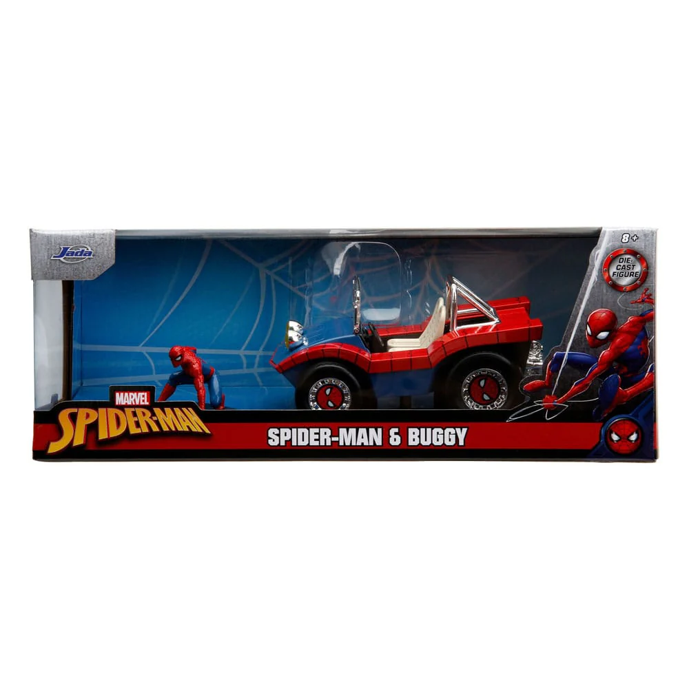 Spider-Man Marvel Buggy Diecast Model 1/24 Figurka 7 cm - Image 13