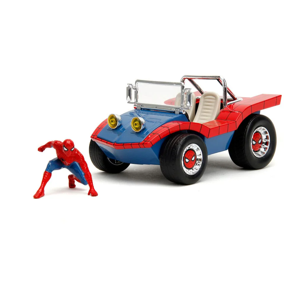 Spider-Man Marvel Buggy Diecast Model 1/24 Figurka 7 cm - Image 14