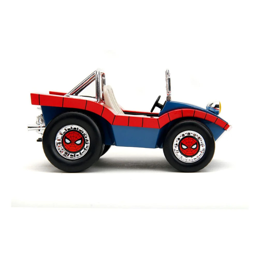 Spider-Man Marvel Buggy Diecast Model 1/24 Figurka 7 cm - Image 6