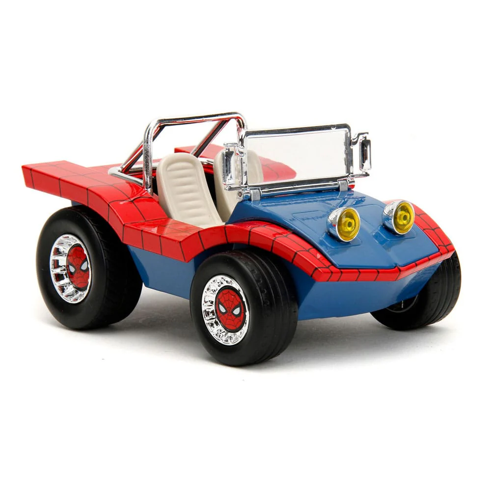 Spider-Man Marvel Buggy Diecast Model 1/24 Figurka 7 cm - Image 7