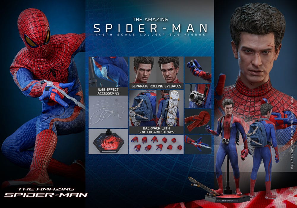 Spider-Man Marvel The Amazing Spider-Man Movie Masterpiece 1/6 Figurka 30 cm - Image 13