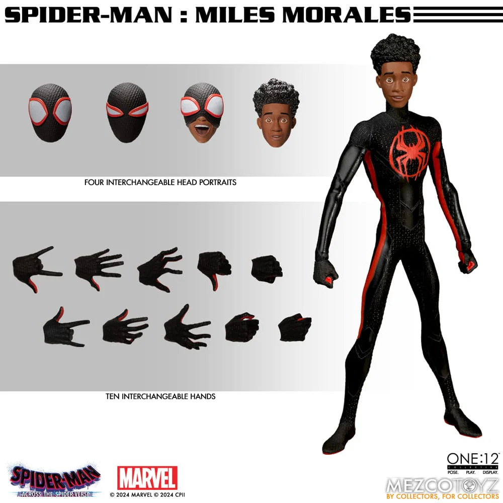 Spider-Man Miles Morales Marvel 1/12 Figurka 17 cm - Image 15