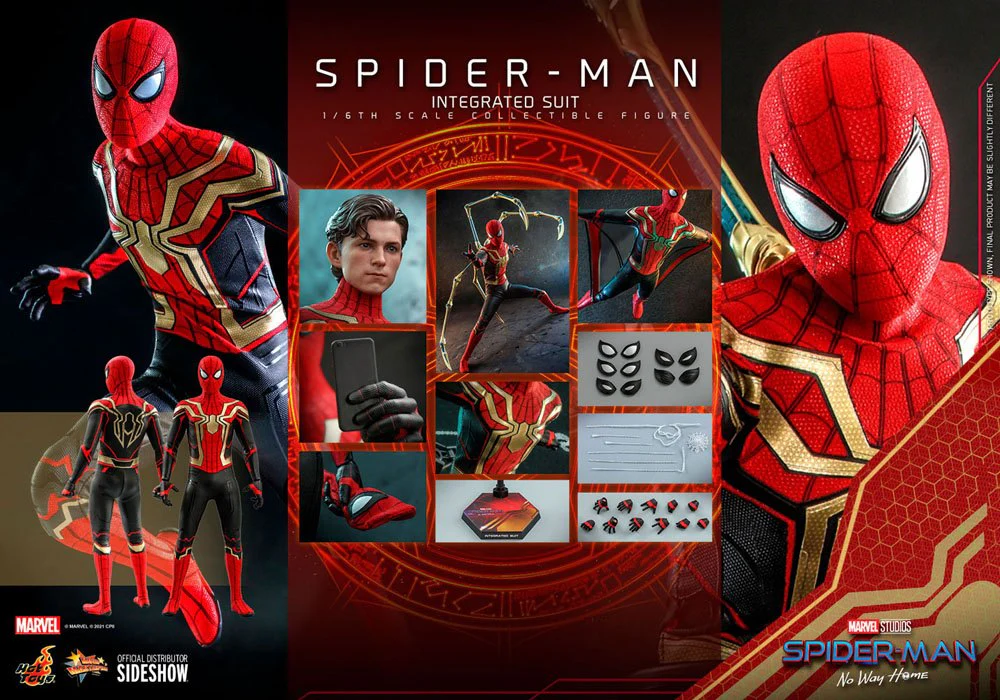 Spider-Man: No Way Home Marvel Movie Masterpiece 1/6 Integrated Suit Figurka 29 cm - Image 16