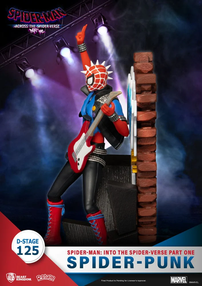 Spider-Punk Marvel D-Stage Diorama Spider-Man: Across the Spider-Verse Figurka 15 cm - Image 7