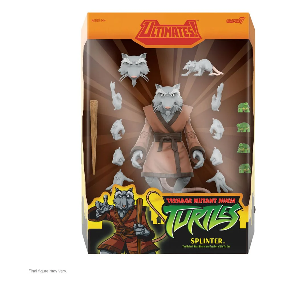 Splinter Teenage Mutant Ninja Turtles Ultimates Wave 13 Figurka 18 cm - Image 2