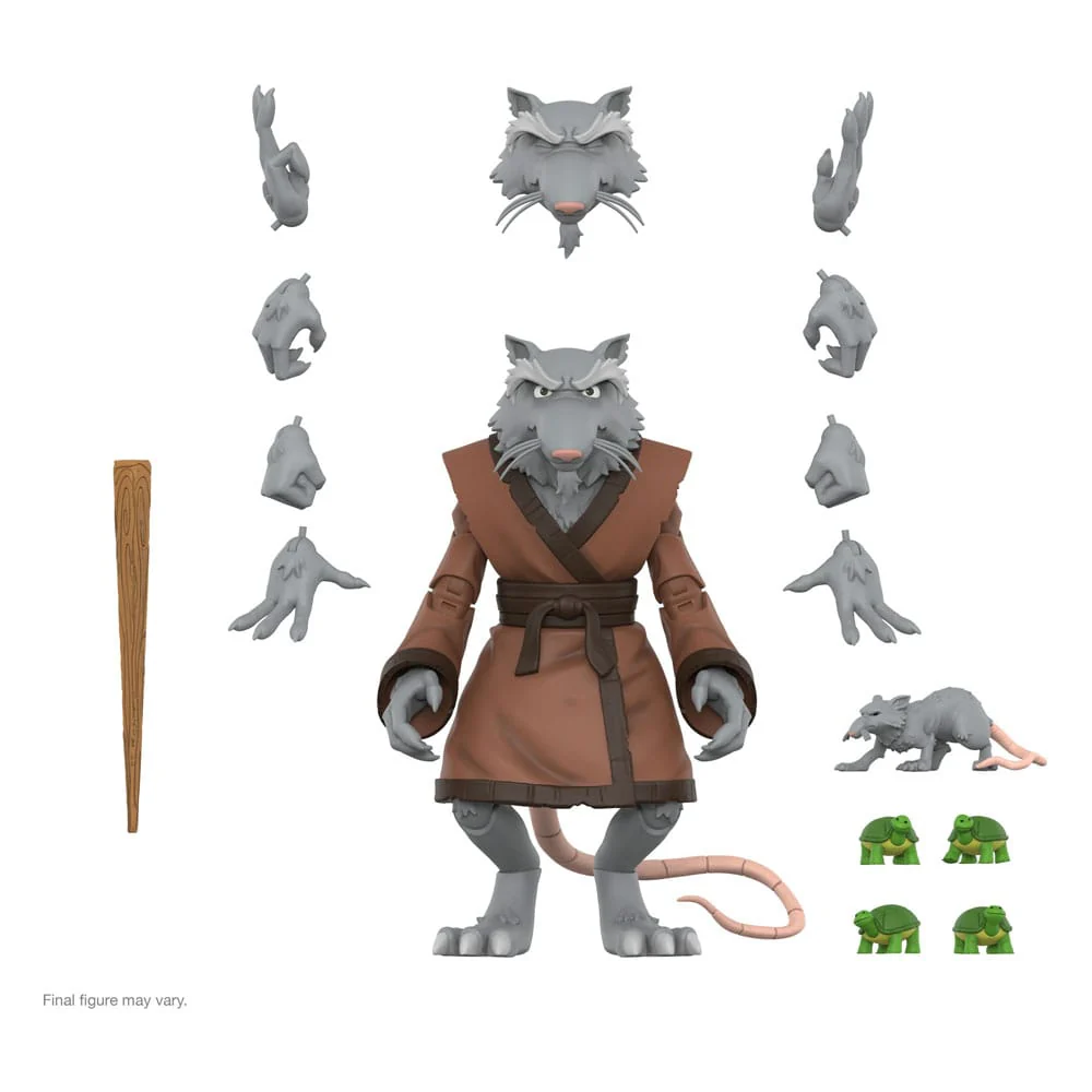 Splinter Teenage Mutant Ninja Turtles Ultimates Wave 13 Figurka 18 cm - Image 3