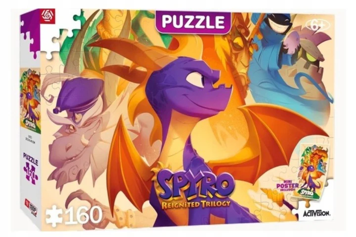 Spyro Reignited Trilogy: Heroes puzzle (160 elementów)