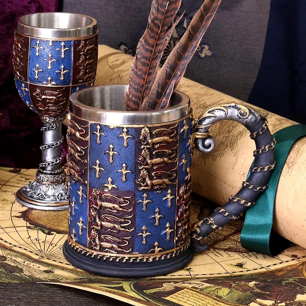 Średniowieczny kufel Edwarda III (wysokość: 14 cm) - Image 7