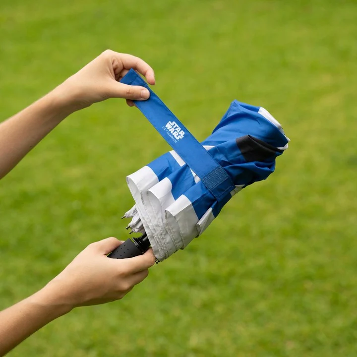 Star Wars R2D2 Foodie Automatic Folding Umbrella Parasol - Image 5