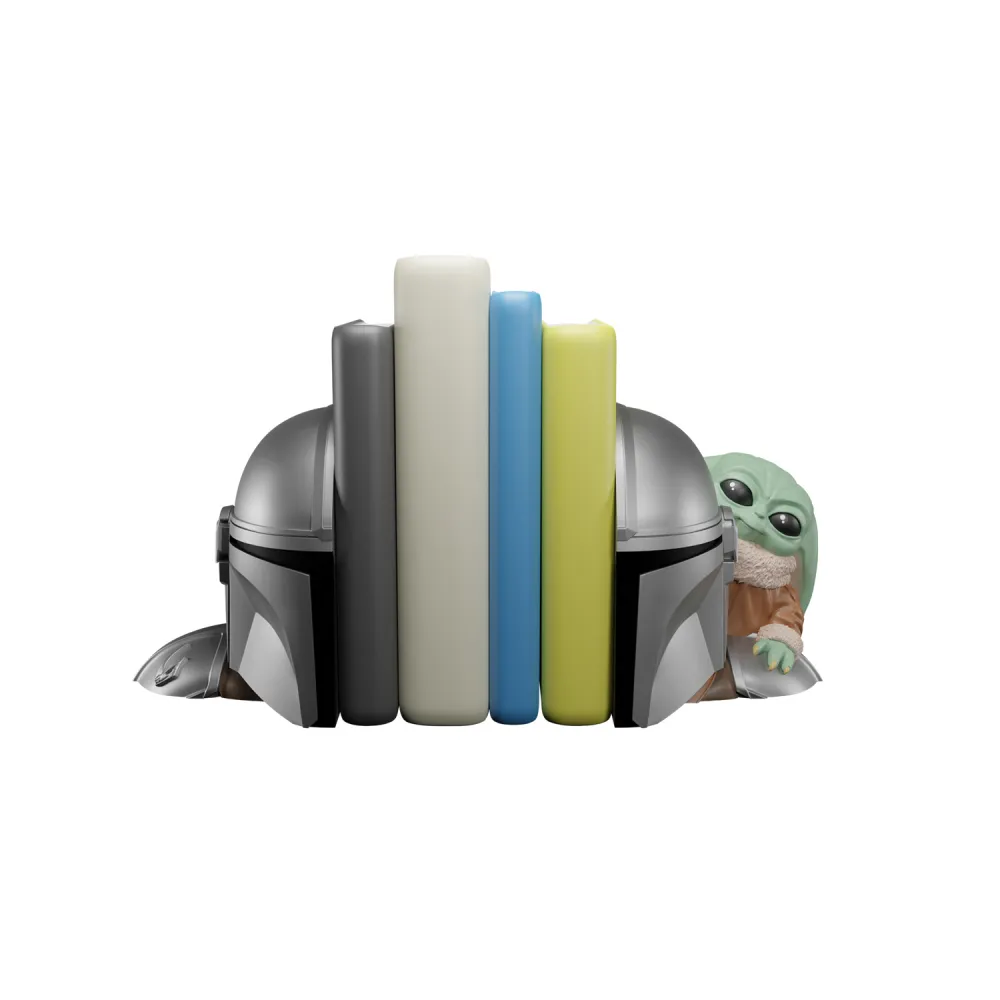 Star Wars The Mandalorian Bookends Podpórki pod książki 16 cm - Image 3