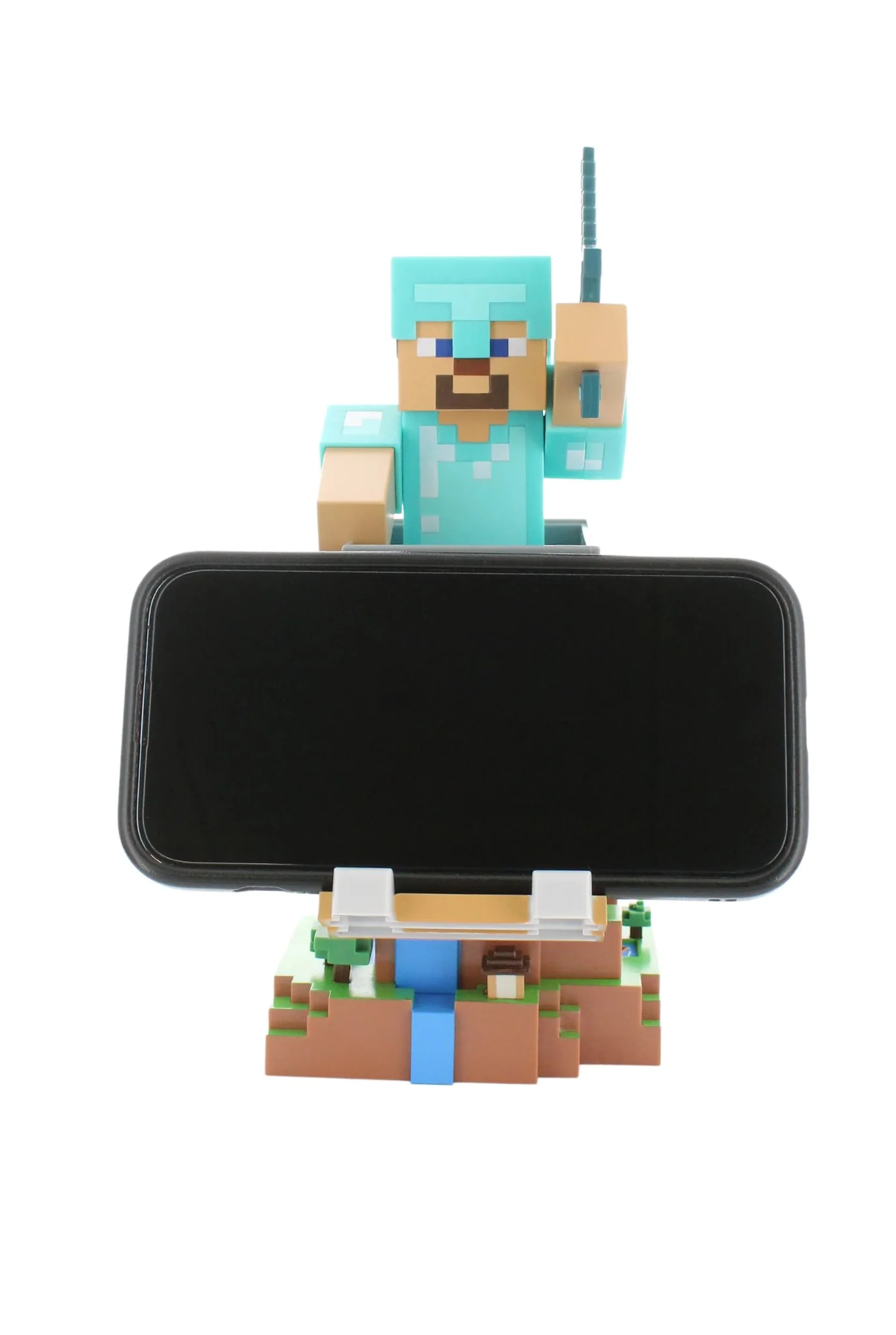 Steve (Diamentowa Zbroja) Podstawka na Telefon/Pada Minecraft - Image 3