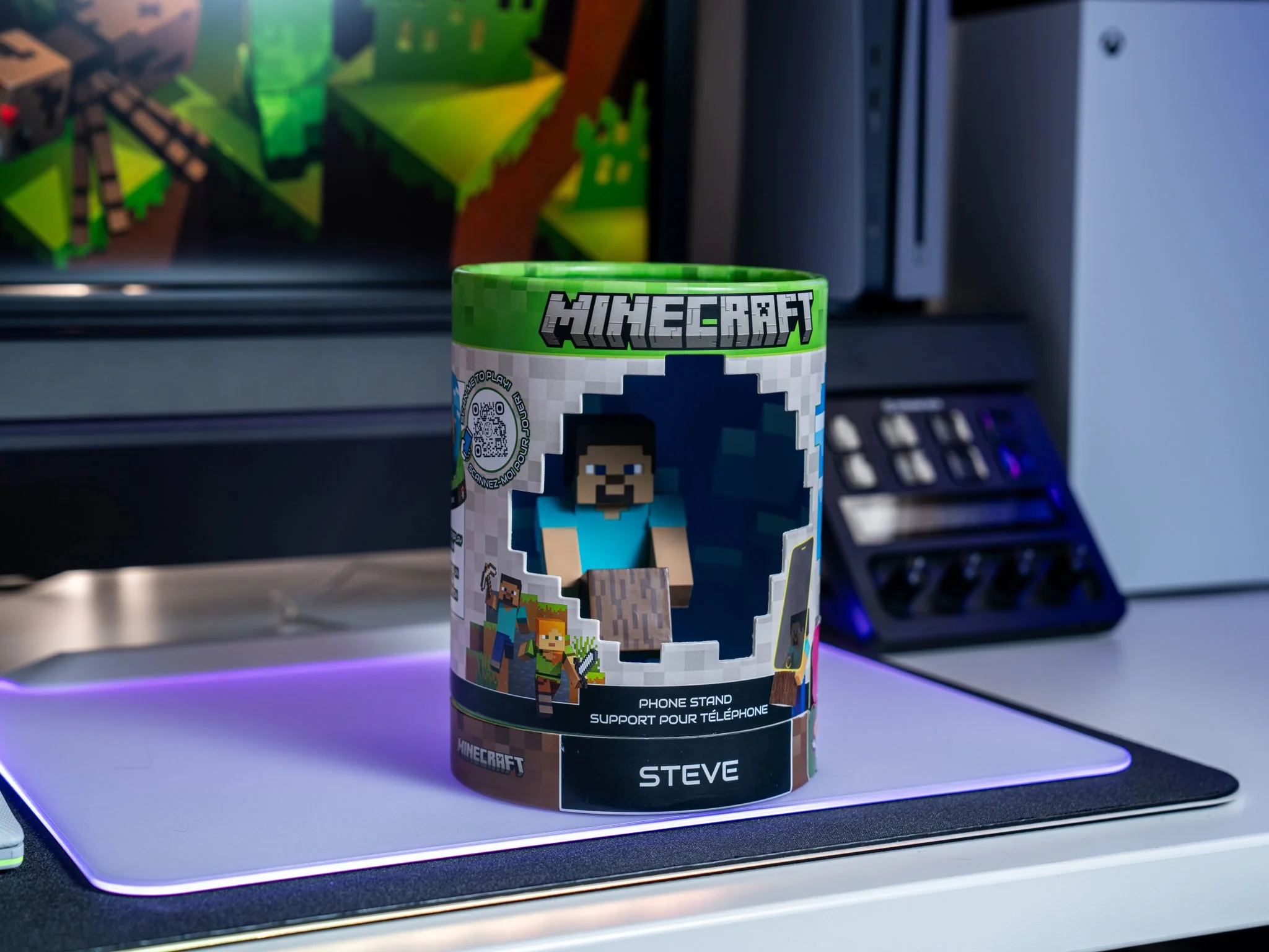 Steve Podstawka pod Słuchawki/Telefon Minecraft - Image 10