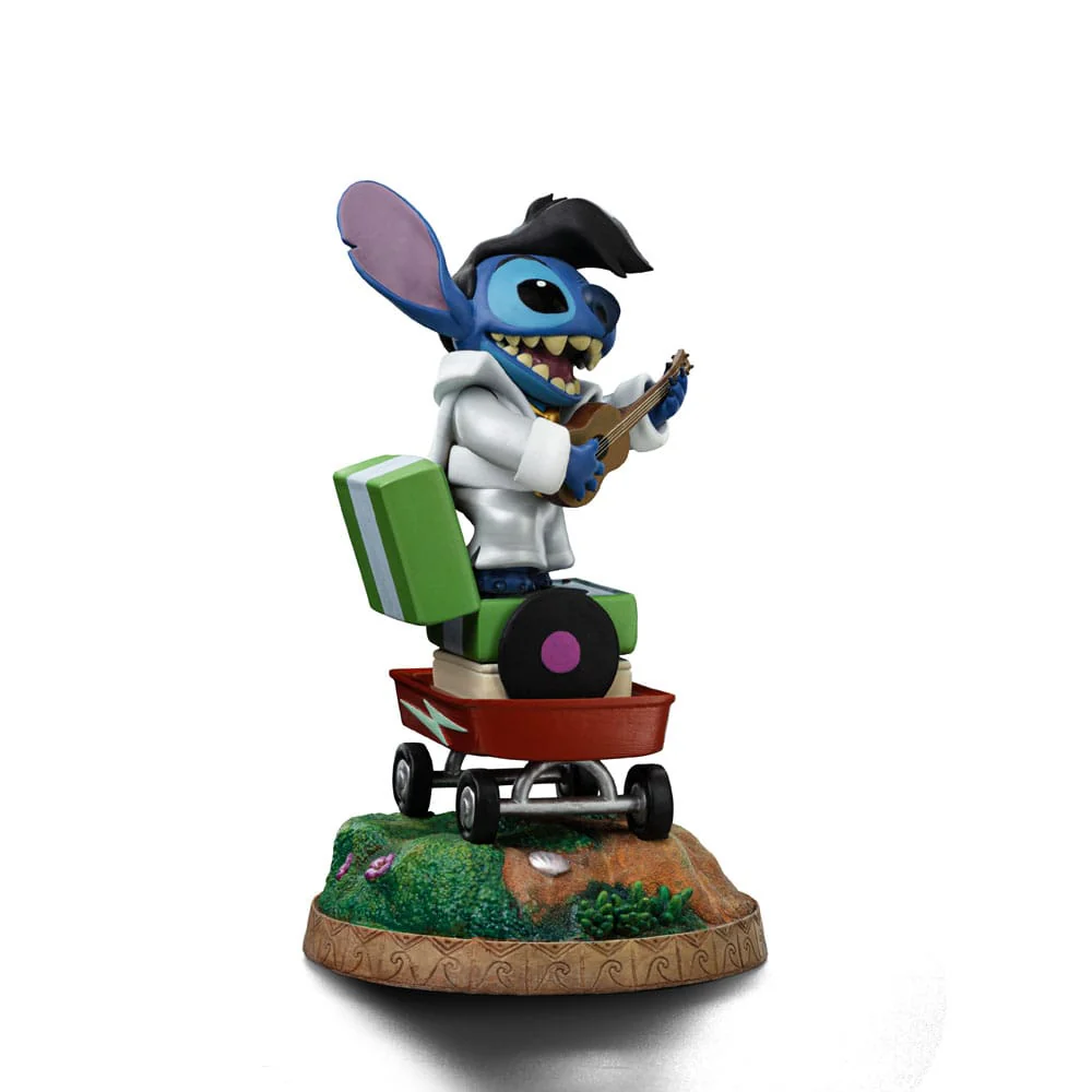 Stitch King of Rock Disney Lilo & Stitch Art Scale 1/10 Figurka 17 cm - Image 5