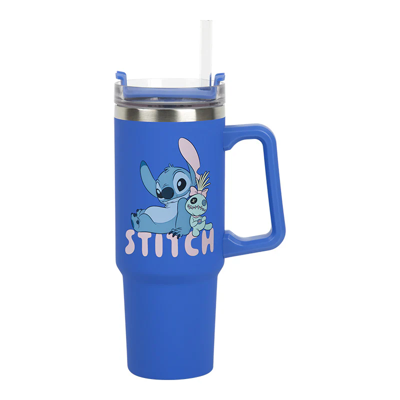 Stitch V2 Kubek Podróżny Ze Słomką Disney - Image 2