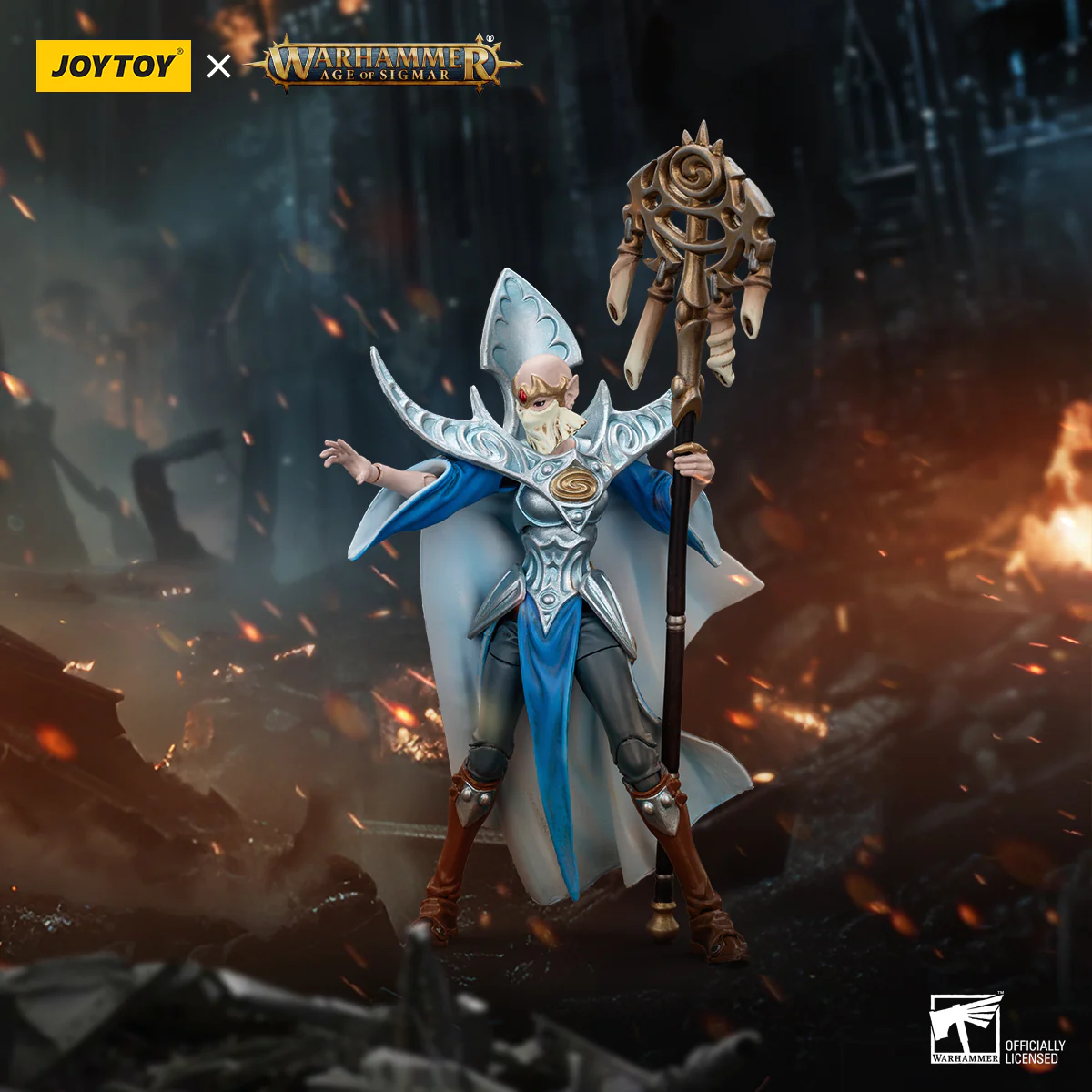 Stormcast Eternals The Blacktalons Lorai Child of the Abyss Warhammer Age of Sigmar Figurka 20 cm - Image 11