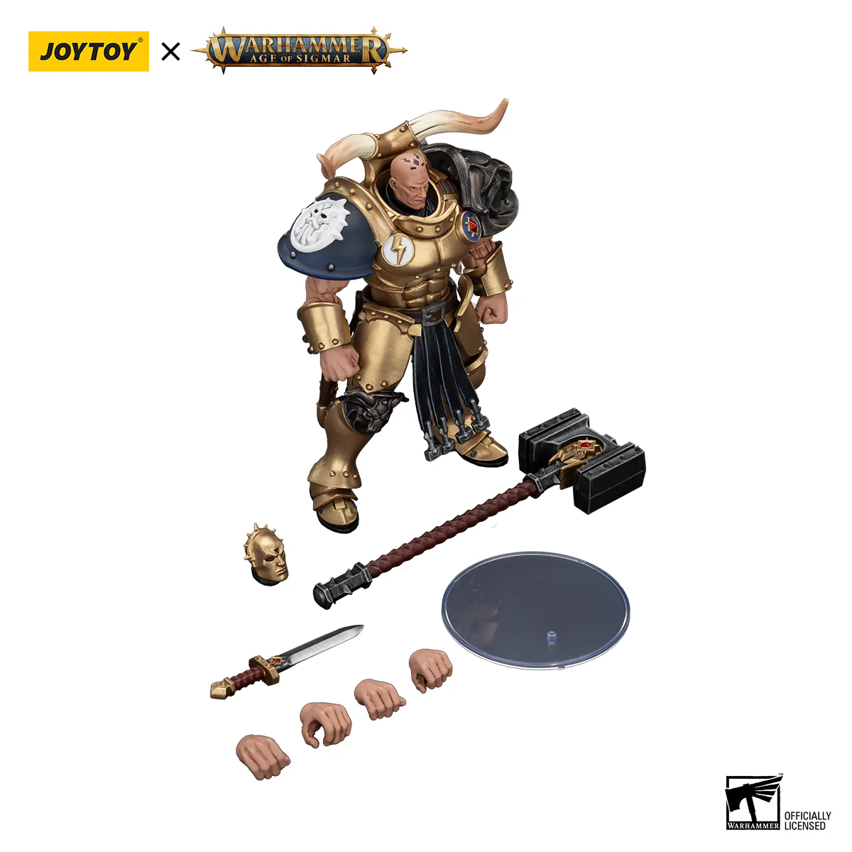 Stormcast Eternals The Blacktalons Rostus Oxen hammer Warhammer Age of Sigmar Figurka 20 cm - Image 5