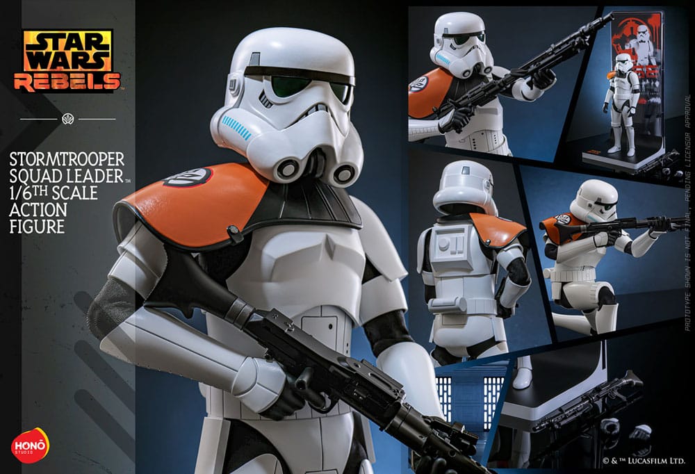 Stormtrooper Squad Leader Star Wars: Rebels 1/6 Figurka 28 cm - Image 18