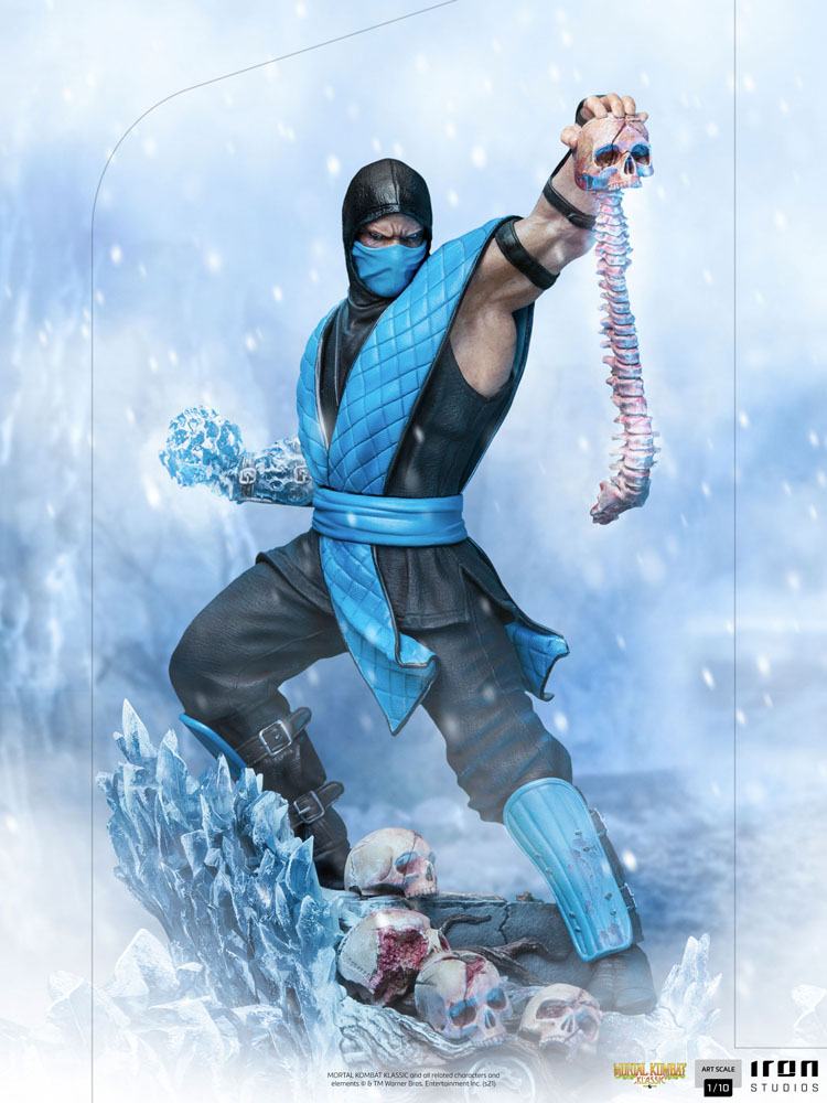 Sub-Zero Mortal Kombat Art Scale 1/10 Figurka 23 cm - Image 12