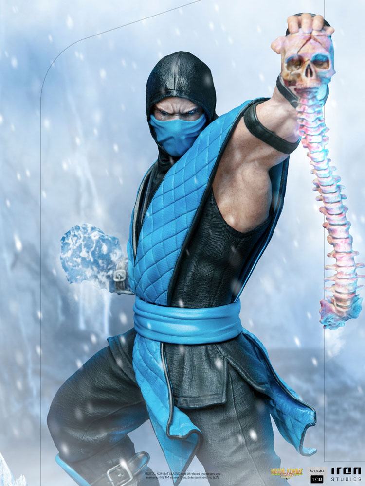 Sub-Zero Mortal Kombat Art Scale 1/10 Figurka 23 cm - Image 13