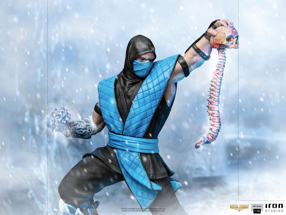 Sub-Zero Mortal Kombat Art Scale 1/10 Figurka 23 cm - Image 14
