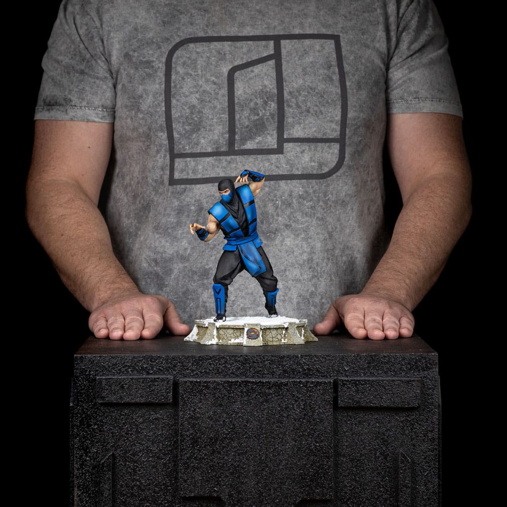 Sub-Zero Mortal Kombat Art Scale Ninjas Collection Exclusice 1/10 Figurka 21 cm - Image 8