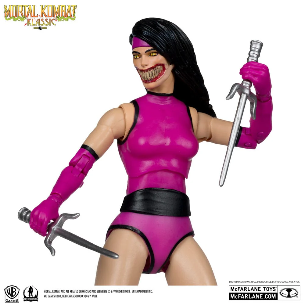 Sub-Zero vs. Mileena Mortal Kombat Klassiks 2-Pack Figurki 18 cm - Image 4