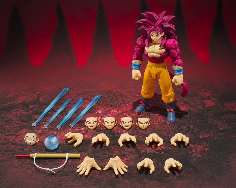 Super Saiyan 4 Son Goku Daima Dragon Ball S.H. Figuarts Figurka 15 cm - Image 7