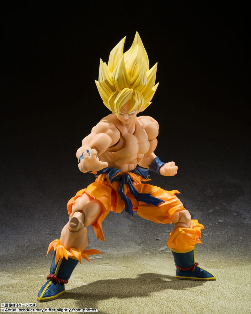 Super Saiyan Son Goku Legendary Super Saiyan Dragon Ball Z S.H. Figuarts Figurka 14 cm - Image 3