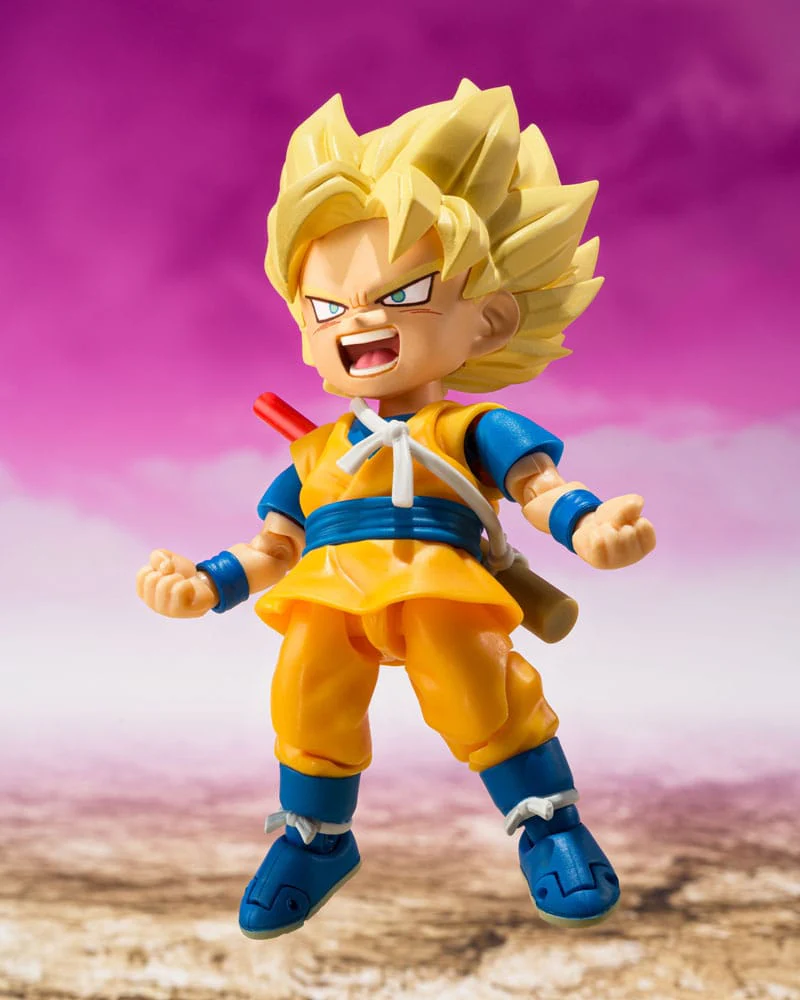 Super Saiyan Son Goku mini Daima Dragon Ball S.H.Figuarts Figurka 8 cm - Image 5