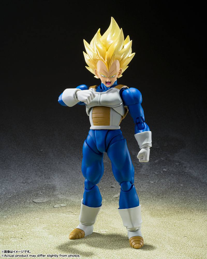 Super Saiyan Vegeta (Awakened Super Saiyan Blood) Dragon Ball Z S.H. Figuarts Figurka 14 cm - Image 3