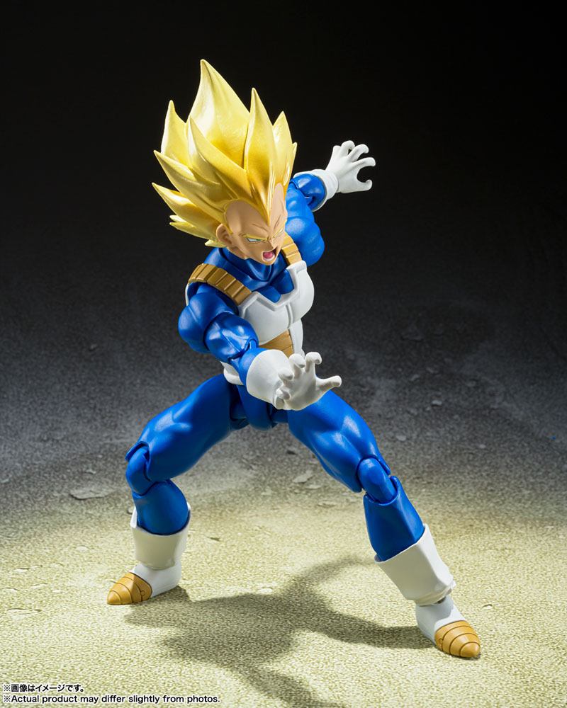 Super Saiyan Vegeta (Awakened Super Saiyan Blood) Dragon Ball Z S.H. Figuarts Figurka 14 cm - Image 4