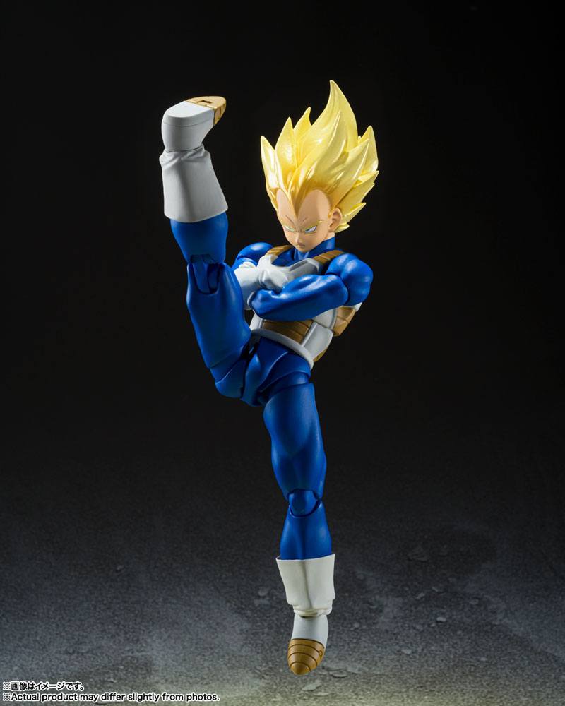Super Saiyan Vegeta (Awakened Super Saiyan Blood) Dragon Ball Z S.H. Figuarts Figurka 14 cm - Image 6