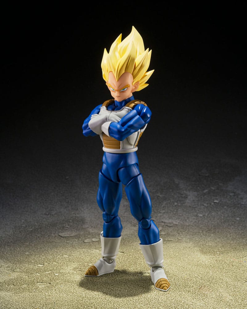 Super Saiyan Vegeta Dangerous Pride Dragon Ball Z S.H.Figuarts Figurka 14 cm - Image 2