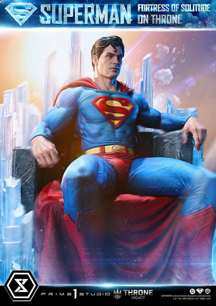 Superman Fortress of Solitude on Throne DC Comics Throne Legacy Collection 1/4 Figurka 52 cm - Image 5