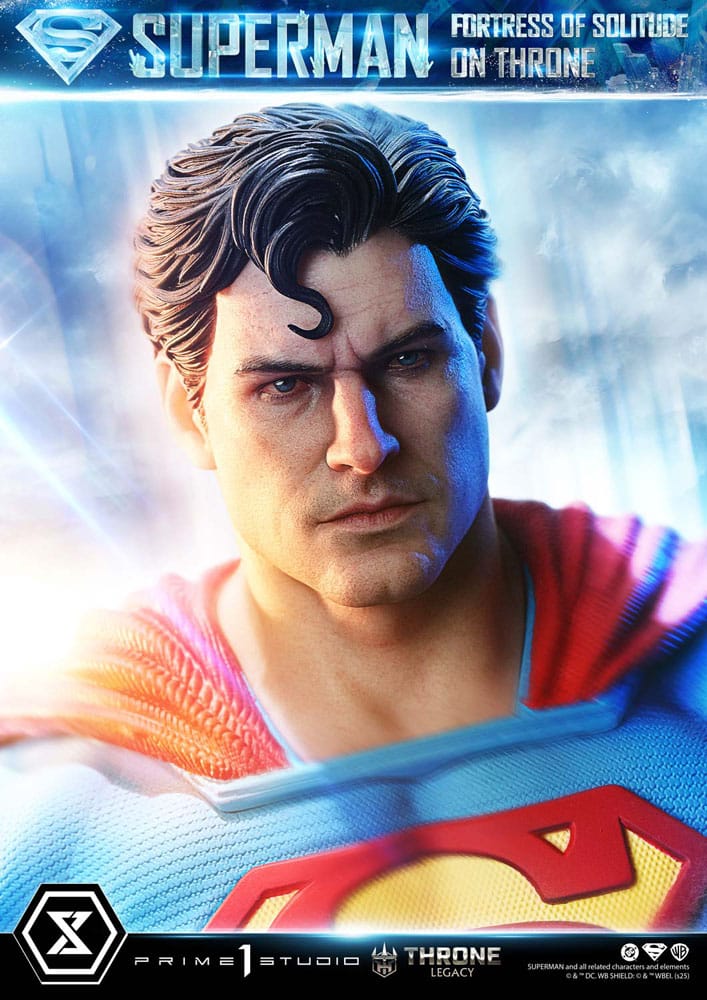 Superman Fortress of Solitude on Throne DC Comics Throne Legacy Collection 1/4 Figurka 52 cm - Image 6