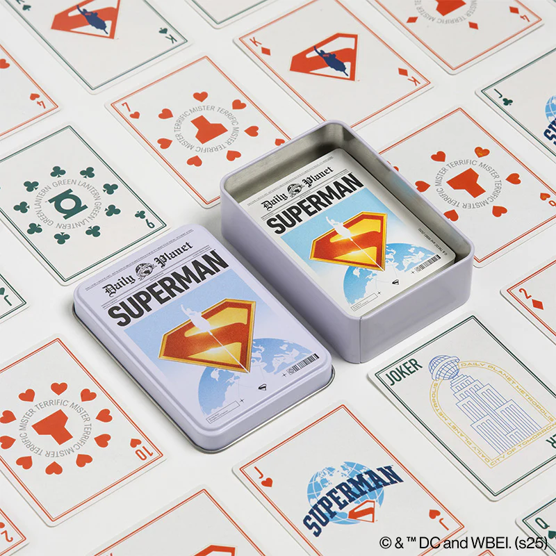 Superman karty do gry w ozdobnej puszce DC Comics - Image 5