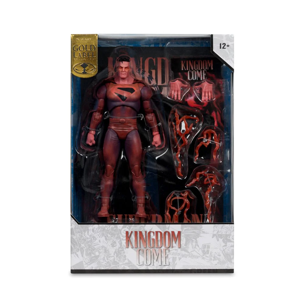 Superman Kingdom Come DC Multiverse McFarlane Cover Recreations Gold Label Figurka 18 cm - Image 10
