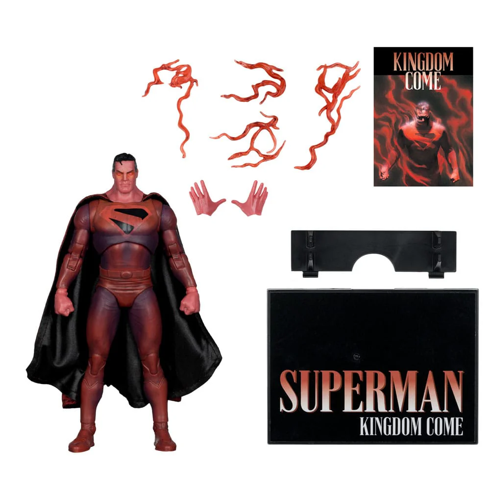 Superman Kingdom Come DC Multiverse McFarlane Cover Recreations Gold Label Figurka 18 cm - Image 3