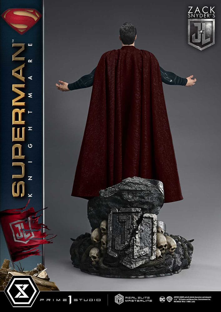 Superman Knightmare DC Zack Snyder's Justice League Real Elite Masterline Series Color Edition 1/3 Figurka  95 cm - Image 10
